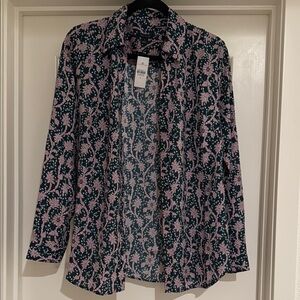 Ann Taylor Floral Patterned women’s Shirt